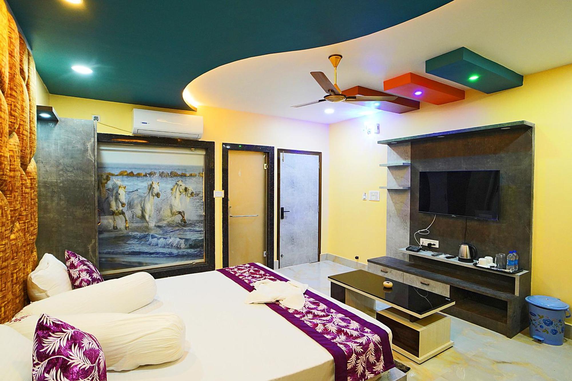 Goa Beach Resort On Beach Mandarmani Exterior photo