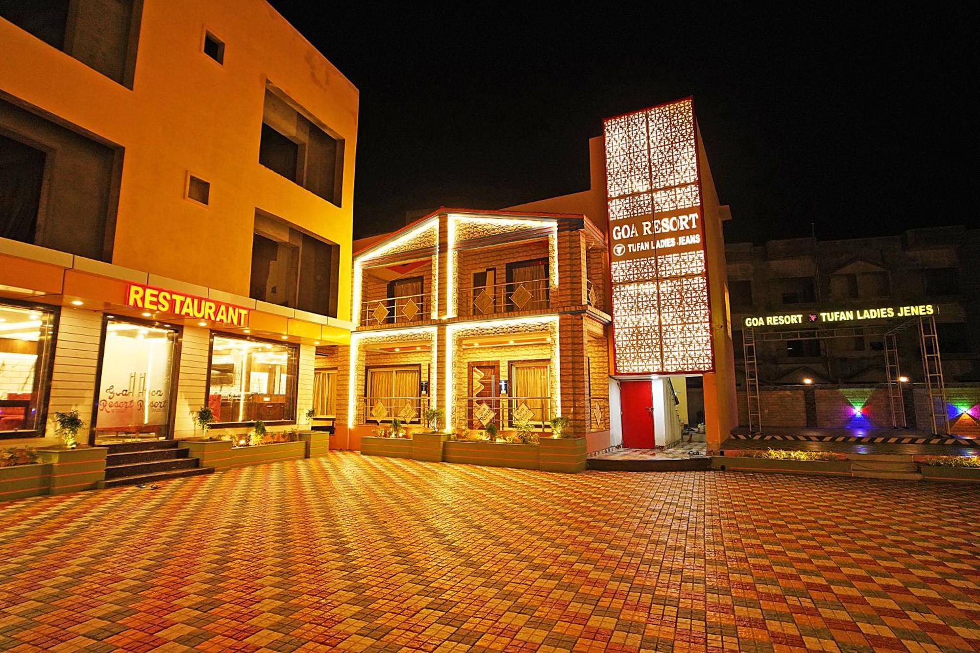 Goa Beach Resort On Beach Mandarmani Exterior photo