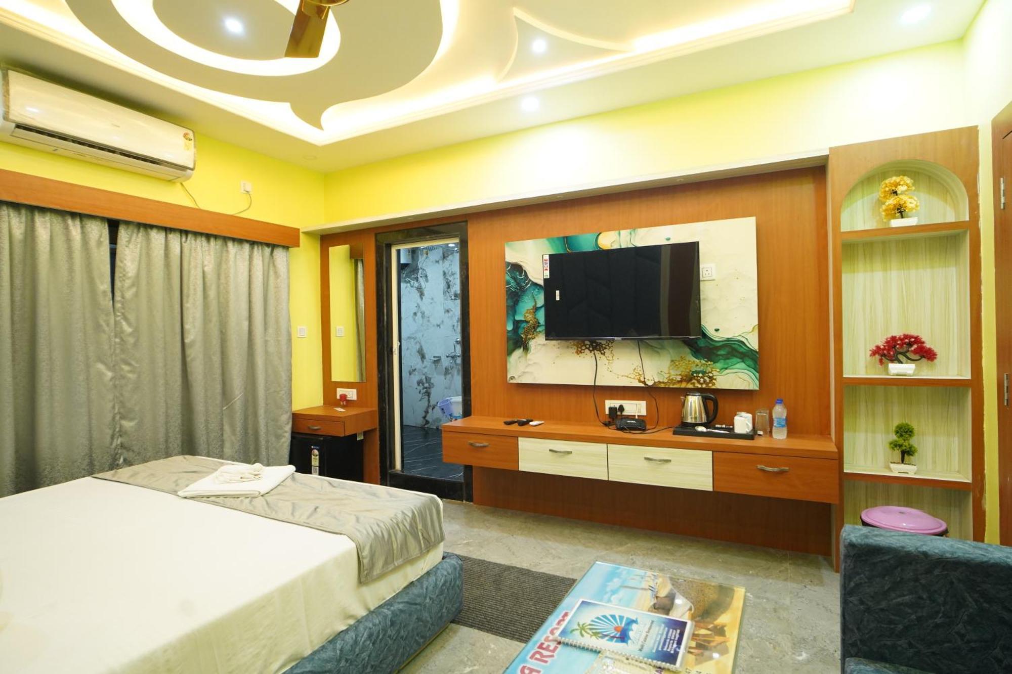 Goa Beach Resort On Beach Mandarmani Exterior photo